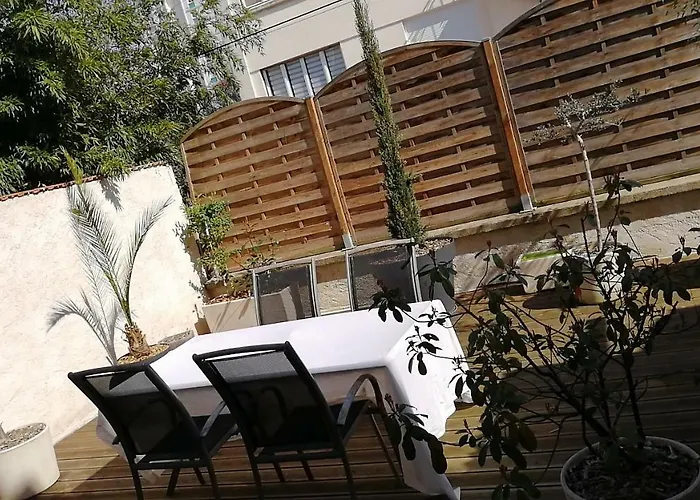 Les Penates Terrasse Apartament Saint-Max